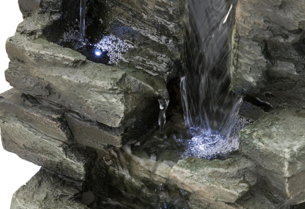 卓上噴水のアップ画像